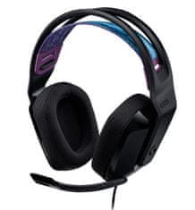 Logitech G335 gaming slušalke, črne (981-000978)