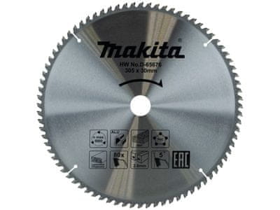 Makita D-65676 žagin list TCT
