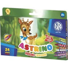 Astra ASTRINO Otroški grafitni svinčniki brez lesa, komplet 24 kosov, 316115002