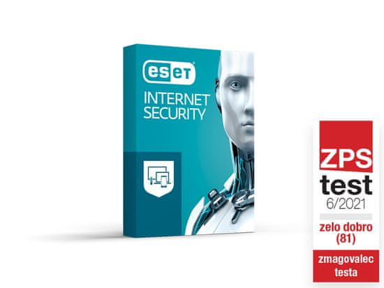 ESET Internet Security spletna zaščita, OEM, 1 leto