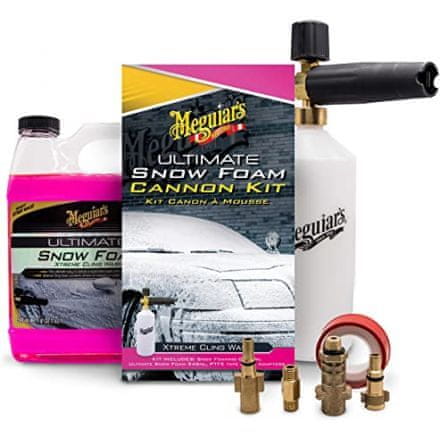 Meguiar's šampon za avto Snow Foam Cannon Kit, komplet