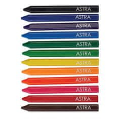 Astra voščene barvice trikotne 12 kosov, 316118001