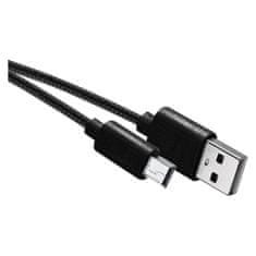 Emos kabel USB 2.0 A/M - mini B/M, 2 m, črn