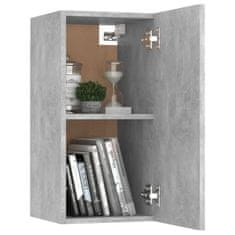 Vidaxl TV omarica betonsko siva 30,5x30x60 cm iverna plošča
