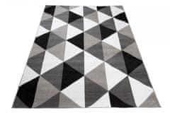 Chemex Večbarvna Preproga S Kratkimi Lasmi Dk25A Siva 80x150 cm