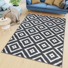 Chemex Večbarvna Preproga S Kratkimi Lasmi L885C Siva 200x300 cm