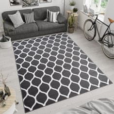Chemex Večbarvna Preproga S Kratkimi Lasmi Q532A Siva 200x300 cm
