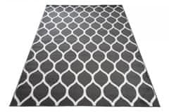 Chemex Večbarvna Preproga S Kratkimi Lasmi Q532A Siva 200x300 cm