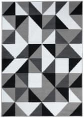 Chemex Večbarvna Preproga S Kratkimi Lasmi T235A Bela 140x200 cm