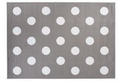 Chemex Večbarvna Preproga S Kratkimi Lasmi Z235A Siva 80x150 cm
