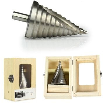 MAR-POL Stopenjski sveder s spiralo 6-60mm HSS RAPID M22340