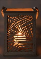 ProGarden Lesena svetilka z vzorcem 18 x 25,5 cm KO-NB1400590