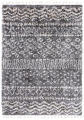 Chemex Preproga Aztec Boho Shaggy Z Resicami Fa60A Ejf Kremna Siva 140x200 cm