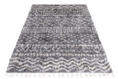 Chemex Preproga Aztec Boho Shaggy Z Resicami Fa60A Ejf Kremna Siva 140x200 cm