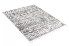Chemex Preproga Aztec Boho Shaggy Z Resicami Fa60A Ejf Kremna Siva 120x170 cm