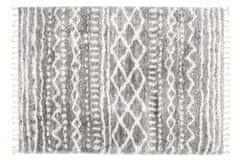 Chemex Preproga Aztec Boho Shaggy Z Resicami Fn28A Ejf Kremna Siva 140x200 cm