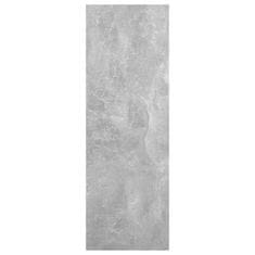 Vidaxl TV omarica 2 kosa betonsko siva 30,5x30x90 cm inženirski les