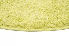 Chemex Preproga Tokyo Shaggy Soft Soft Prijetna Na Dotik Okrogla 6365A Light For Zelena 100x100 cm