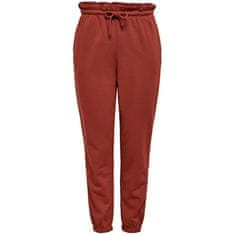 Only Carmakoma Ženske sweatpants CARLESS LIFE Regular Fit 15244044 Pražena Russet (Velikost 3XL/4XL)