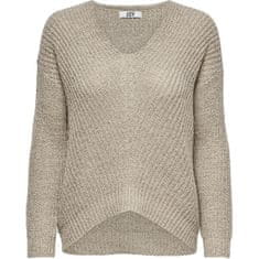 Jacqueline de Yong Ženski pulover JDYNEW 15208245 Cement (Velikost L)
