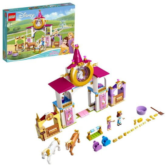 LEGO Disney Princess 43195 Lepotice in kraljevski hlevi