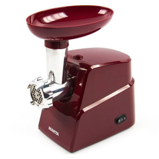 MARTA Mlin za meso MARTA MT-2088 Bordeaux granatno jabolko.