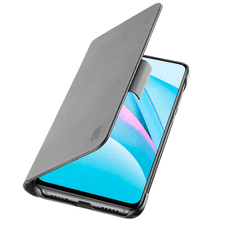 CellularLine torbica Book za Xiaomi MI 10T Lite, preklopna, magnetna, siva