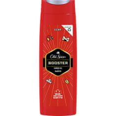 Gel za prhanje za telo in lase Booster (Shower Gel + Shampoo) 400 ml