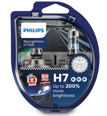 Philips RacingVision GT200 halogenska žarnica, H7, 55 W, 12 V