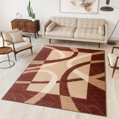 Chemex Preproga Dream 3707A Bgx Bež Kremna Rjava 150x300 cm