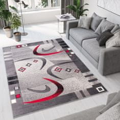 Chemex Preproga Dream 4596A Crm Kremna Rdeča Siva Črna 150x300 cm