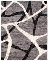 Chemex Preproga Dream D319C Crm Kremna Siva Črna 150x300 cm