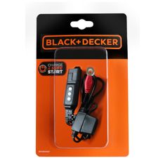 Black+Decker kabel za polnilec akumulatorja s konektorjem 6mm O-Ring in varovalko, 7,5A, 50 cm