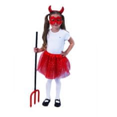 Zaparevrov RAPPA Otroški kostum tutu krilo Little Devil