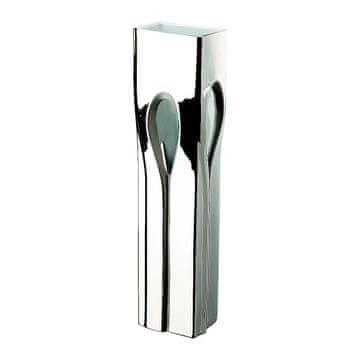 Rosenthal ROSENTHAL LAPP ZAHA HADID Vaza platina 45 cm +