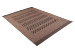 Chemex Preproga Vrvica Floorlux Modno Stilsko 20001 Rjava Črna 60x110 cm