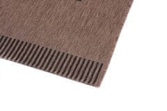 Chemex Preproga Vrvica Floorlux Modno Stilsko 20001 Rjava Črna 60x110 cm