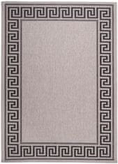 Chemex Preproga Vrvica Floorlux Modno Stilsko 20014 Srebrna Črna 60x110 cm