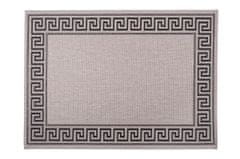Chemex Preproga Vrvica Floorlux Modno Stilsko 20014 Srebrna Črna 60x110 cm