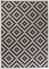 Chemex Preproga Vrvica Floorlux Modno Stilsko 20147 Srebrna Črna 60x110 cm