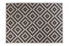 Chemex Preproga Vrvica Floorlux Modno Stilsko 20147 Srebrna Črna 60x110 cm