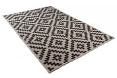 Chemex Preproga Vrvica Floorlux Modno Stilsko 20147 Srebrna Črna 60x110 cm