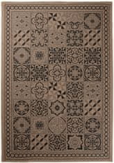 Chemex Preproga Vrvica Floorlux Modno Stilsko 20369 Rjava Črna 60x110 cm
