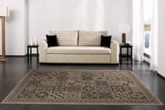 Chemex Preproga Vrvica Floorlux Modno Stilsko 20369 Rjava Črna 60x110 cm