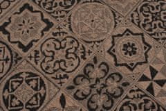 Chemex Preproga Vrvica Floorlux Modno Stilsko 20369 Rjava Črna 60x110 cm