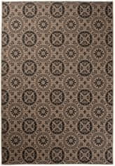 Chemex Preproga Vrvica Floorlux Modno Stilsko 20416 Rjava Črna 60x110 cm
