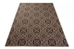Chemex Preproga Vrvica Floorlux Modno Stilsko 20416 Rjava Črna 60x110 cm