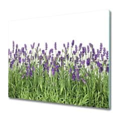 tulup.si Steklena podloga za rezanje Sivka cvetje 2x30x52 cm