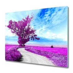 tulup.si Steklena podloga za rezanje Drevo in pot 2x30x52 cm