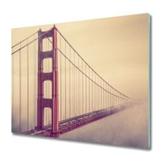 tulup.si Steklena podloga za rezanje Bridge v san franciscu 2x30x52 cm